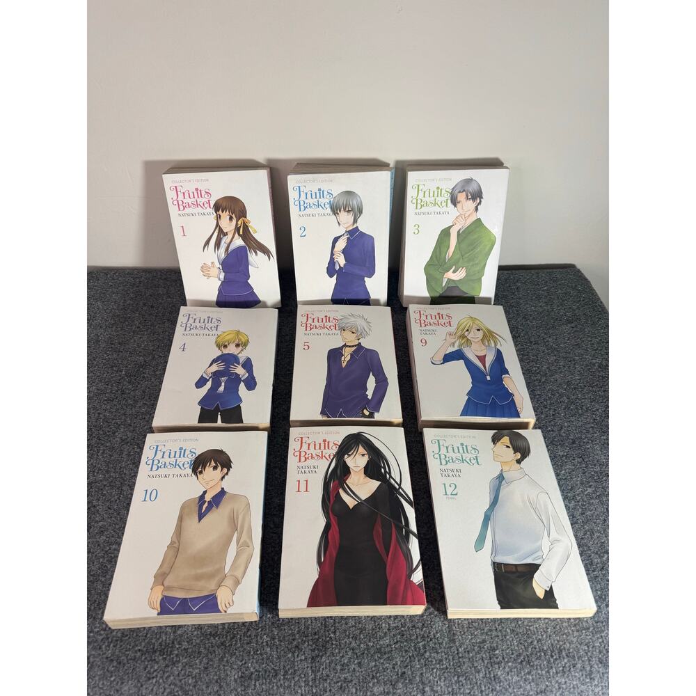 Fruits Basket Collector's Edition Manga Vol 1-5 and 9-12 Natsuki Takaya Set